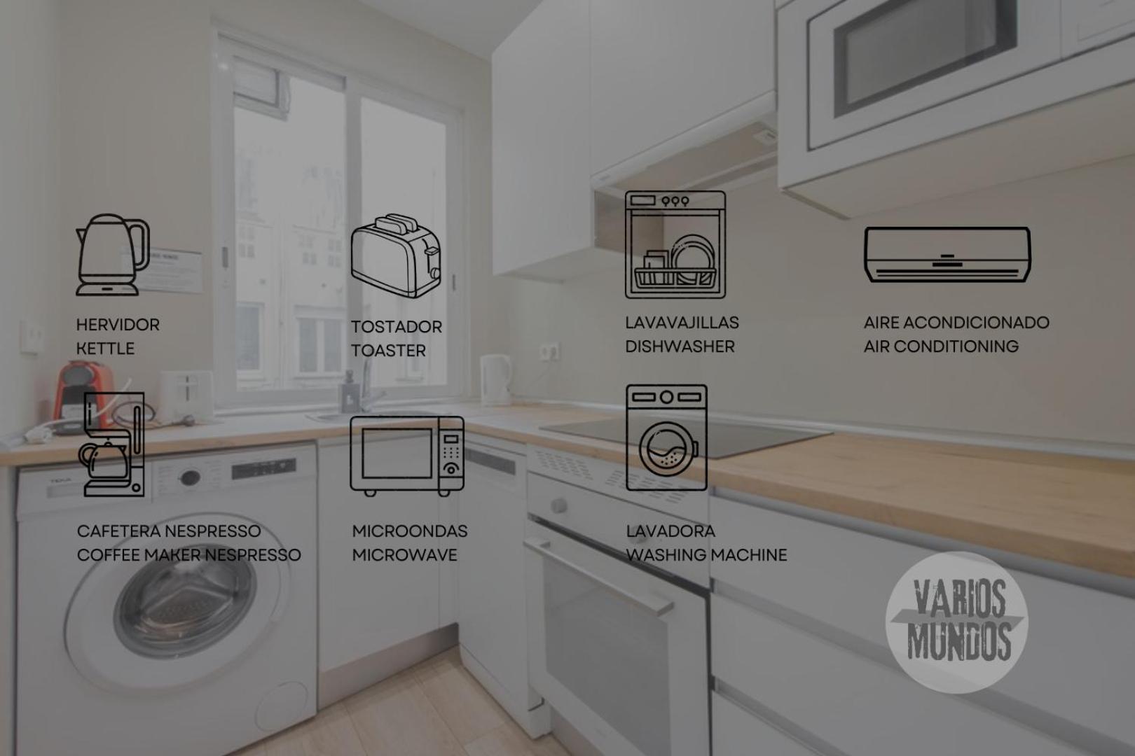 Cool Piso De 3Hab En El Centro De Madrid-La Latina Apartamento Exterior foto
